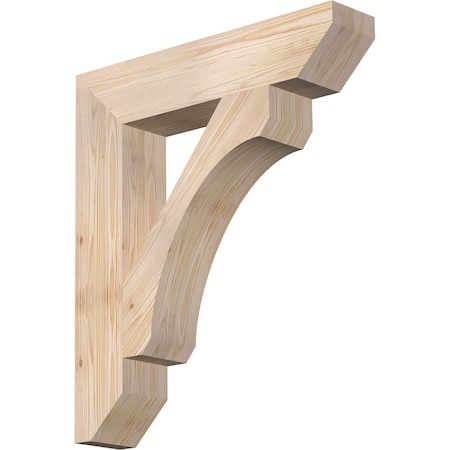 Ekena Millwork Legacy Slat Smooth Bracket, Douglas Fir, 5 1/2"W x 28"D x 32"H BKT06X28X32LEC06SDF